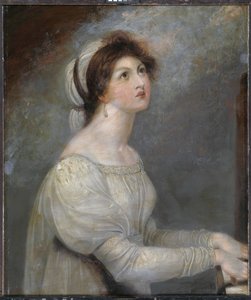 Lady Hamilton dans le rôle de Sainte Cécile - Richard Westall