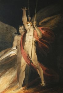 Satan exultant - Richard Westall
