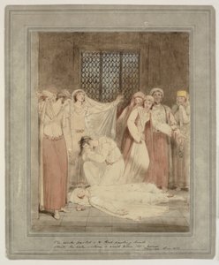 Scène de Phrosyne, un conte grec de Henry Gally Knight