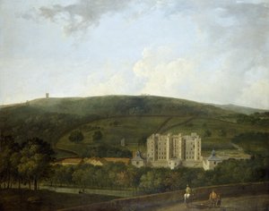 Vue de Chatsworth élisabéthain - Richard Wilson