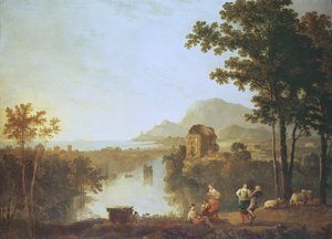 Paysage côtier étendu au soir - Richard Wilson