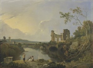 Paysage italien (Matin), c.1760-65 - Richard Wilson