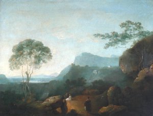 Paysage avec figures