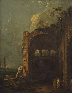 Villa de Mécène, Tivoli, c.1765 - Richard Wilson