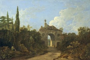 Arc en ruine aux jardins de Kew, Surrey - Richard Wilson