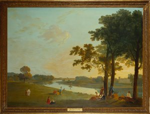 Syon House depuis les jardins de Richmond