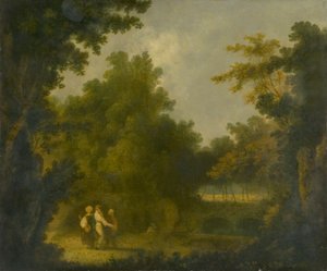 Le jardin de la villa Madama, Rome