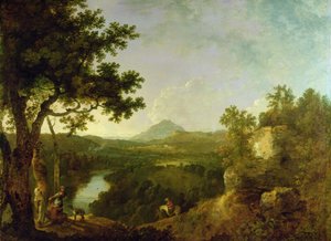 Vue près de Wynnstay, la résidence de Sir Watkin Williams-Wynn - Richard Wilson