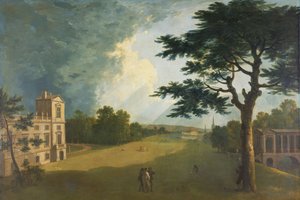 Wilton House, vue sud depuis le jardin - Richard Wilson
