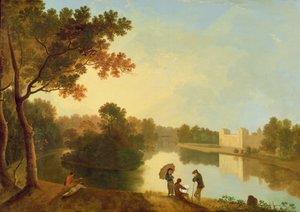 Wilton House depuis le sud-est, vers 1758-60 - Richard Wilson