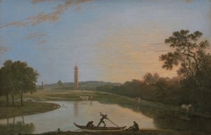 Jardins de Kew : La pagode et le pont