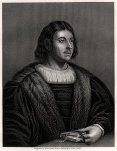 Giovanni Boccaccio, auteur et poète italien, 19ème siècle