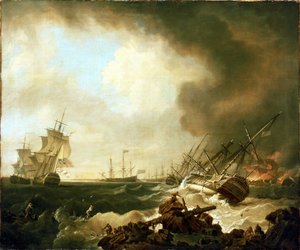 La bataille de la baie de Quiberon, 21 novembre 1759 : le jour d