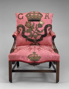 Fauteuil, c.1750 - Richard and Elwick Edward (attr. to) Wright