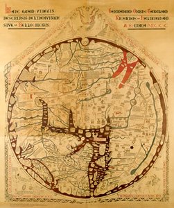 Hereford mappa mundi - Richard of Haldingham