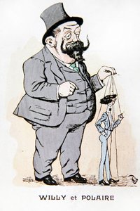 Willy et Polaire, début du 20e siècle
