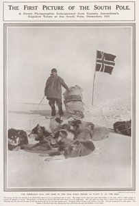 La première photo du pôle Sud