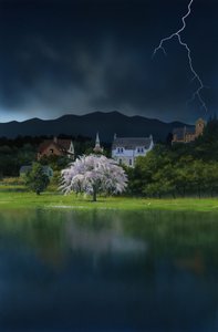 Le mois le plus cruel, 2008 (acrylique sur panneau) - Rob Wood