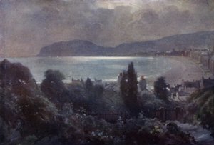 Un Nocturne, baie de Llandudno - Robert (after) Fowler
