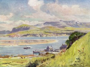 Carnarvon, depuis Anglesey