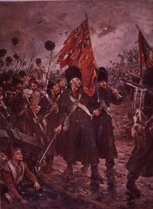 Sauver les couleurs, les gardes à Inkerman pendant la guerre de Crimée en 1854 - Robert (after) Gibb