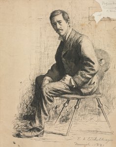 Esquisse du professeur Mowotny, 1881 - Robert A. Eichelberger
