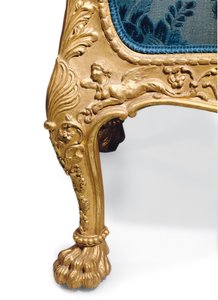 Un canapé doré George III - Robert Adam