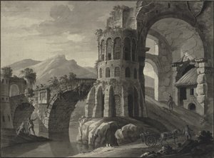 Fantaisie architecturale. Ruine d