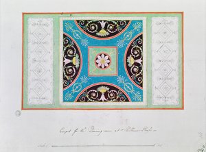 Conception de tapis pour le salon, Shelburne House - Robert Adam