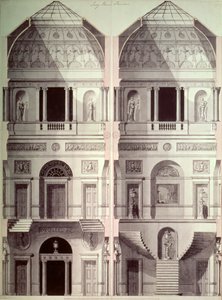 Portman Square, Home House, par Robert Adam (1728-92)