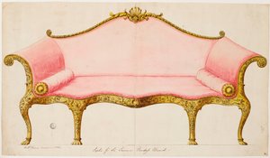 Canapé pour Sir Lawrence Dundas - Robert Adam