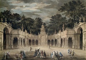 Les illuminations à Buckingham House pour l