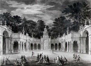Les illuminations à Buckingham House pour célébrer l