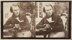 Portrait stéréographique du Dr John Adamson - Robert Adamson