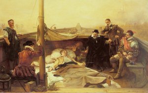 Les derniers jours de Sir Philip Sidney (1554-86), 1882 - Robert Alexander Hillingford