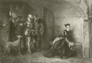 La princesse Élisabeth dans la tour - Robert Alexander Hillingford