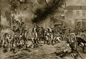La défense de Hougoumont, 18 juin 1815 - Robert Alexander Hillingford