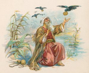 Élie et les corbeaux - Robert Ambrose Dudley