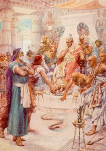 Moïse et Aaron devant Pharaon - Robert Ambrose Dudley