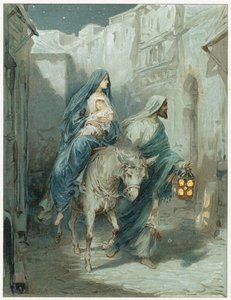 La Fuite en Égypte - Robert Ambrose Dudley