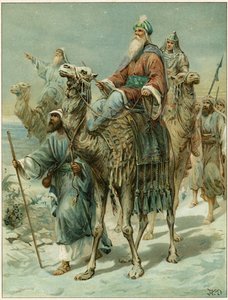 Les rois mages cherchant Jésus - Robert Ambrose Dudley