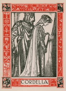 Cordelia, Roi Lear - Robert Anning Bell