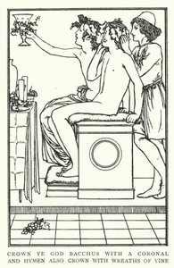 Couronnez le dieu Bacchus d