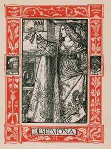 Desdémone, Othello - Robert Anning Bell