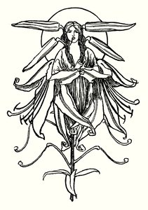 Illustration pour les Poèmes de John Keats - Robert Anning Bell