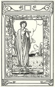 Illustration pour les Poèmes de John Keats - Robert Anning Bell
