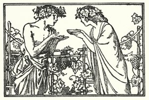 Illustration pour les poèmes de John Keats : Endymion - Robert Anning Bell