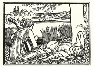 Illustration pour les Poèmes de John Keats : Endymion