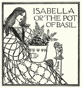 Illustration pour Poèmes de John Keats : Isabelle ou Le Pot de Basilic
