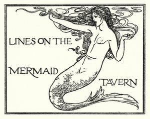 Illustration pour les Poèmes de John Keats : Vers sur la Taverne de la Sirène